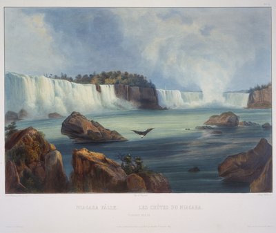 Chutes du Niagara - Karl Bodmer